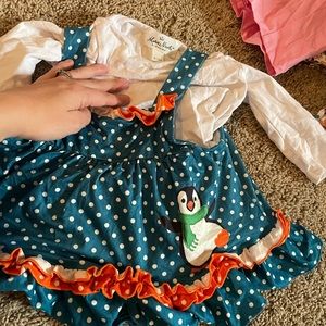 6-12 month girl winter outfit